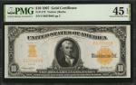 Fr. 1172. 1907 $10 Gold Certificate. PMG Choice Extremely Fine 45 EPQ.
