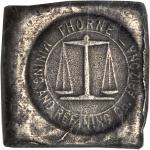 Undated (ca. 1960) Thorne Mining and Refining Co. Cast Silver Fantasy Ingot.