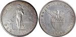 1903-S美属菲律宾1披索银币，PCGS AU Details有工具修补