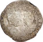 GREAT BRITAIN. Shilling, ND (1554-55). London Mint. Philip & Mary. NGC VG-10.