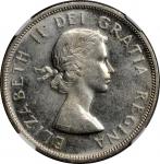 CANADA. Dollar, 1959. Ottawa Mint. NGC MS-64.