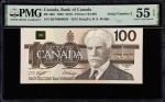 CANADA. Bank of Canada. 100 Dollars, 1988. BC-60d. Serial Number 2. PMG About Uncirculated 55 EPQ.