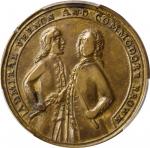 1739 Admiral Vernon Porto Bello Medal. Multiple Portraits. Adams-Chao PBvb 7-L, M-G 146. Rarity-5. B