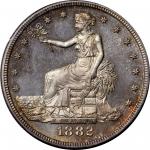 1882 Trade Dollar. Proof-66 (PCGS). OGH.