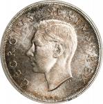 SOUTH AFRICA. 5 Shillings, 1949. Pretoria Mint. George VI. PCGS PROOFLIKE-67.