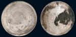 中华民国六年（1917年）迪化银圆局造壹两银币（LM837、838）一组二枚