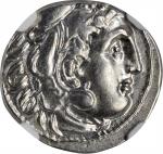 MACEDON. Kingdom of Macedon. Alexander III (the Great), 336-323 B.C. AR Drachm, Abydos Mint, Posthum