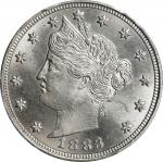 1883 Liberty Head Nickel. No CENTS. MS-65 (PCGS). CAC.