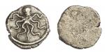 Etruria. Populonia AR As, Third Century BC. 0.84 BC. Octopus with seven tentacles. Reverse blank. HN