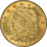 1820 Capped Head Left Half Eagle. Bass Dannreuther-7. Curl Base 2, Large Letters. Rarity-7. Mint Sta