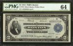 Fr. 749. 1918 $2 Federal Reserve Bank Note. Boston. PMG Choice Uncirculated 64.
