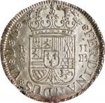 SPAIN. 2 Reales, 1758-M JB. Madrid Mint. Ferdinand VI. NGC Unc Details--Surface Hairlines.