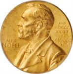 SWEDEN. Nobel Nominating Committee for Science Gold Medal, 1975. PCGS SPECIMEN-64.