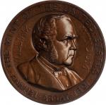 1891 United States Assay Commission Medal. Bronzed Copper. 33 mm. By Charles E. Barber and George T.