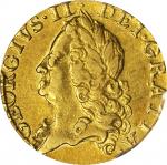 GREAT BRITAIN. Guinea, 1760. George II (1727-60). PCGS EF-45 Gold Shield.