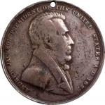 1829 Andrew Jackson Indian Peace Medal. Silver. Third Size. Julian IP-16, Prucha-43. Fine Details--T