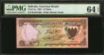 BAHRAIN. Currency Board. 1/4 Dinar, 1964. P-2a. PMG Choice Uncirculated 64 EPQ.