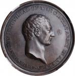 Undated (ca. 1777) Voltaire Medal. Musante GW-1, Baker-78B. Bronze. MS-62 BN (NGC).