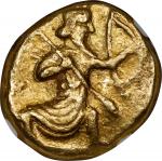 PERSIA. Achaemenidae. Darios I to Xerxes II, ca. 485-420 B.C. AV Daric (8.34 gms), Sardes Mint. NGC 