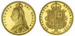 Victoria (1837-1901), Golden Jubilee Proof Half-Sovereign, 1887, by J E Boehm and Pistrucci, Jubilee