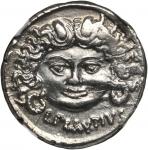 ROMAN REPUBLIC. L. Plautius Plancus. AR Denarius (4.04 gms), Rome Mint, ca. 47 B.C. NGC Ch AU, Strik
