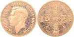 Great Britain, bronze medal, INA Retro Issues, bust of George VI on obverse, 1937, proof,uncirculate