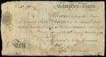 Campden Bank (Edward & John Horsman), Chipping Campden, ｣10, 30 December 1794, serial number A 2701,