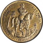 1799 (ca. 1859) Calendar Medal by Jacobus. Brass. 34 mm. Musante GW-302, Baker-387. MS-63 (PCGS).