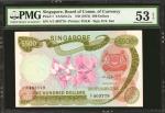 SINGAPORE. Board of Commissioners of Currency. 500 Dollars, ND (1972). P-7. PMG About Uncirculated 5