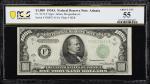 Fr. 2212-F. 1934A $1000 Federal Reserve Note. Atlanta. PCGS Banknote About Uncirculated 55.