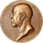 Pair of Joseph Florimond Duc De Loubat Medals.