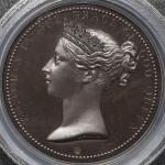GREAT BRITAIN Victoria ヴィクトリア(1837~1901) AE Medal ND PCGS-SP64 UNC+
