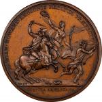1781 (after 1789) John Eager Howard at Cowpens Medal. Betts-595. Bronze, 46.3 mm. MS-62 (PCGS).