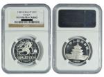 1989年熊猫纪念币【铂金】，面值100元，重量1盎司，NGC PF70 ULTRA CAMEO