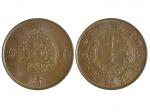 1911年（宣统三年）大清铜币十文，近未使用