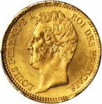 FRANCE. 20 Franc, 1831-A. Paris Mint. PCGS MS-65 Secure Holder.