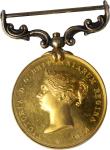 GREAT BRITAIN. Sea Gallantry Lifesaving Gold Award Medal, 1878. Victoria. PCGS SPECIMEN-61 Gold Shie