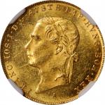 AUSTRIA. Ducat, 1848/1898-A. Vienna Mint. Franz Joseph. NGC MS-61.