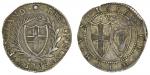 Commonwealth (1649-60), Sixpence, 3.01g, 1656, m.m. sun, shield of England within palm and laurel wr