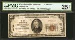 Caruthersville, Missouri. $20 1929 Ty. 1. Fr. 1802-1. The First NB. Charter #10784. PMG Very Fine 25