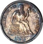 1880 Liberty Seated Dime. Proof-66 (PCGS).
