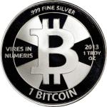 2013 Casascius 1 Bitcoin (BTC). Loaded. Firstbits 1AgyZ2xC. Series 3. Silver. 39 mm. SP-69 (PCGS).