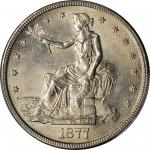 1877-S Trade Dollar. AU Details--Surfaces Smoothed (PCGS).