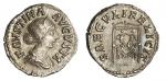 Roman Imperial. Faustina, Jr., wife of Marcus Aurelius, Augusta (147-175). AR Denarius, 161. 3.37 gm