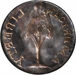 Undated obverse die for the New Hampshire Copper by C. Wyllys Betts. Copper. 28 mm. Choice Extremely