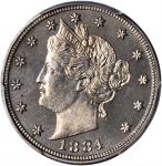 1884 Liberty Nickel. Proof-66 (PCGS).