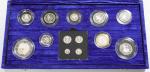 2000-10年英国两套钱币。2组。 GREAT BRITAIN. Silver Sets (2 Sets), 2000-10. Grade: UNCIRCULATED.