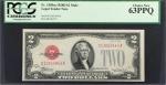 Fr. 1505m. 1928D $2 Legal Tender Mule Note. PCGS Currency Choice New 63 PPQ.