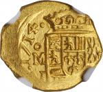 MEXICO. Escudo, 1714-Mo J. Mexico City Mint, Assayer J (Jose E. de Leon). Philip V. NGC MS-65.