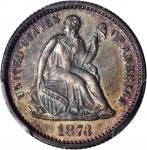 1873 Liberty Seated Half Dime. Proof-66 (PCGS). CAC.